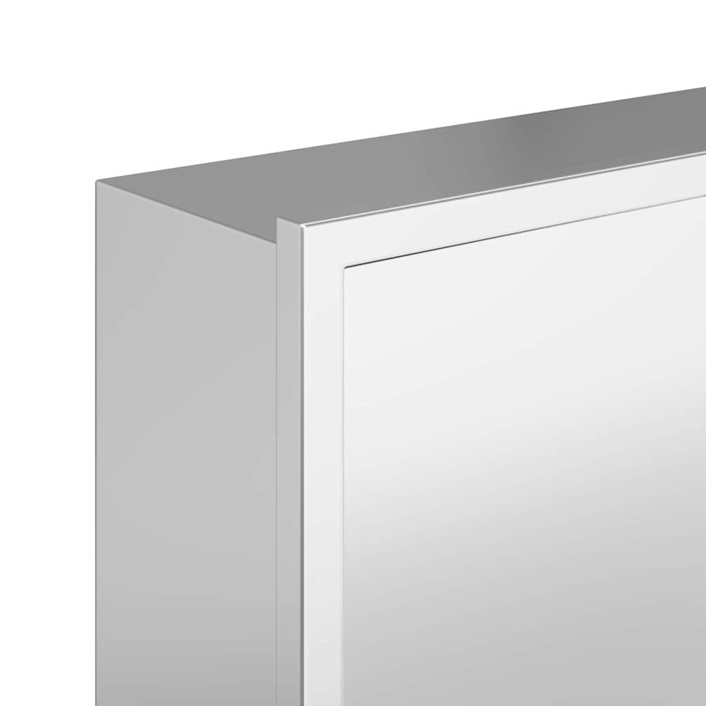 Shower Niche Silver 90 x 30 x 9.5 cm Stainless Steel