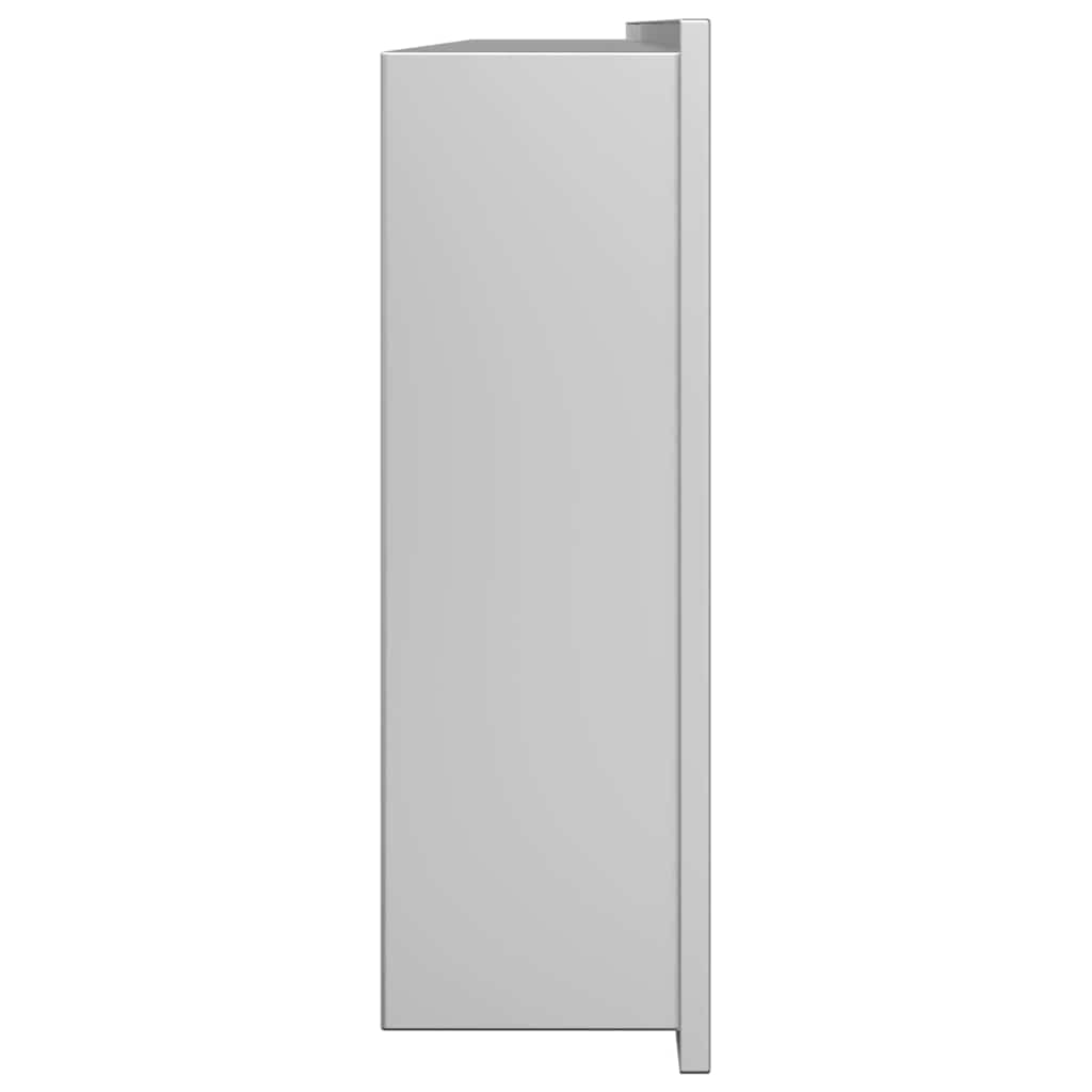 Shower Niche Silver 90 x 30 x 9.5 cm Stainless Steel