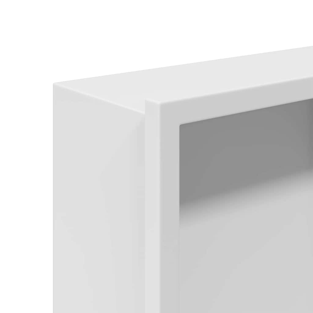 Shower Niche White 90 x 30 x 9.5 cm Stainless Steel