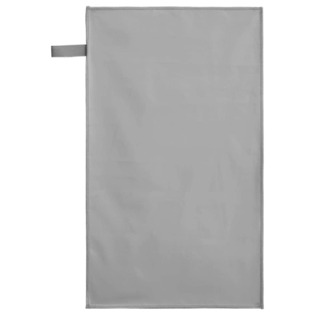 Sports Towels 2 pcs Dark grey 50 x 30 cm
