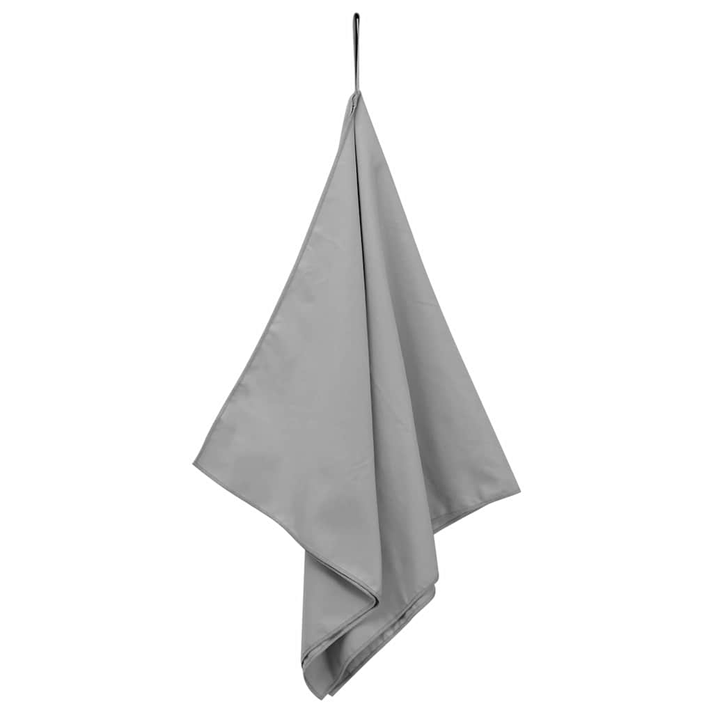 Sports Towels 2 pcs Dark grey 100 x 50 cm