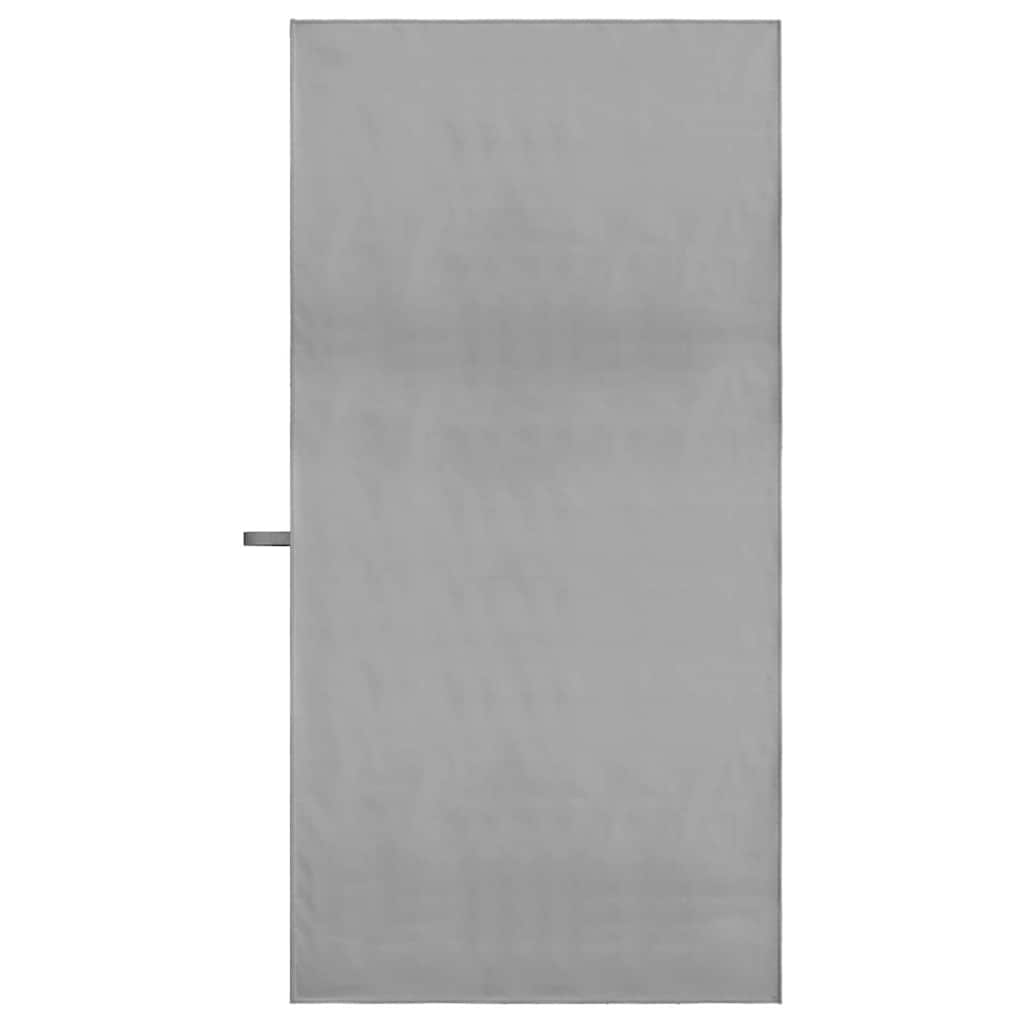 Sports Towels 2 pcs Dark grey 140 x 70 cm