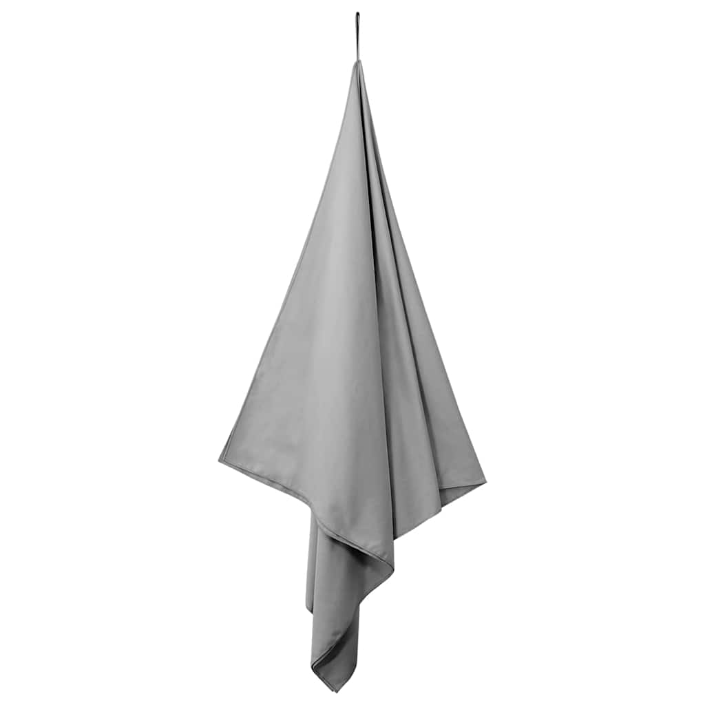 Sports Towels 2 pcs Dark Grey 90 x 180 cm