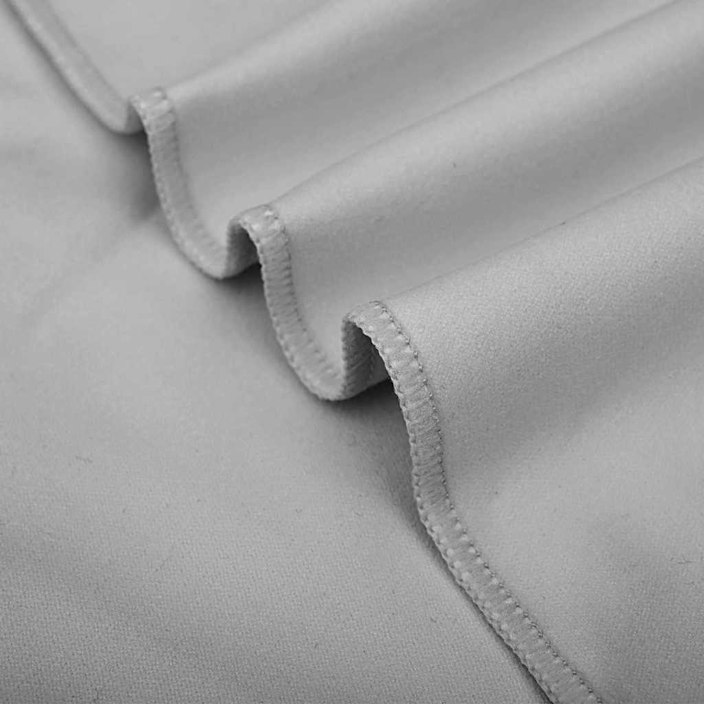 Sports Towels 2 pcs Dark grey 200 x 100 cm