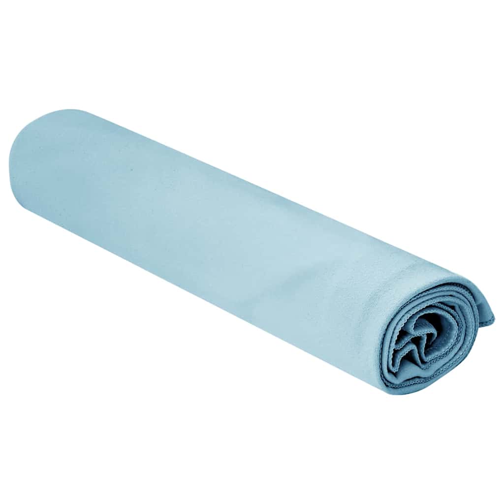 Sports Towels 2 pcs Blue 100 x 50 cm Polyester and polyamide