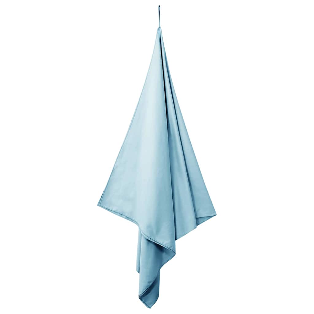 Sports Towels 2 pcs Blue 200 x 100 cm Polyester and polyamide