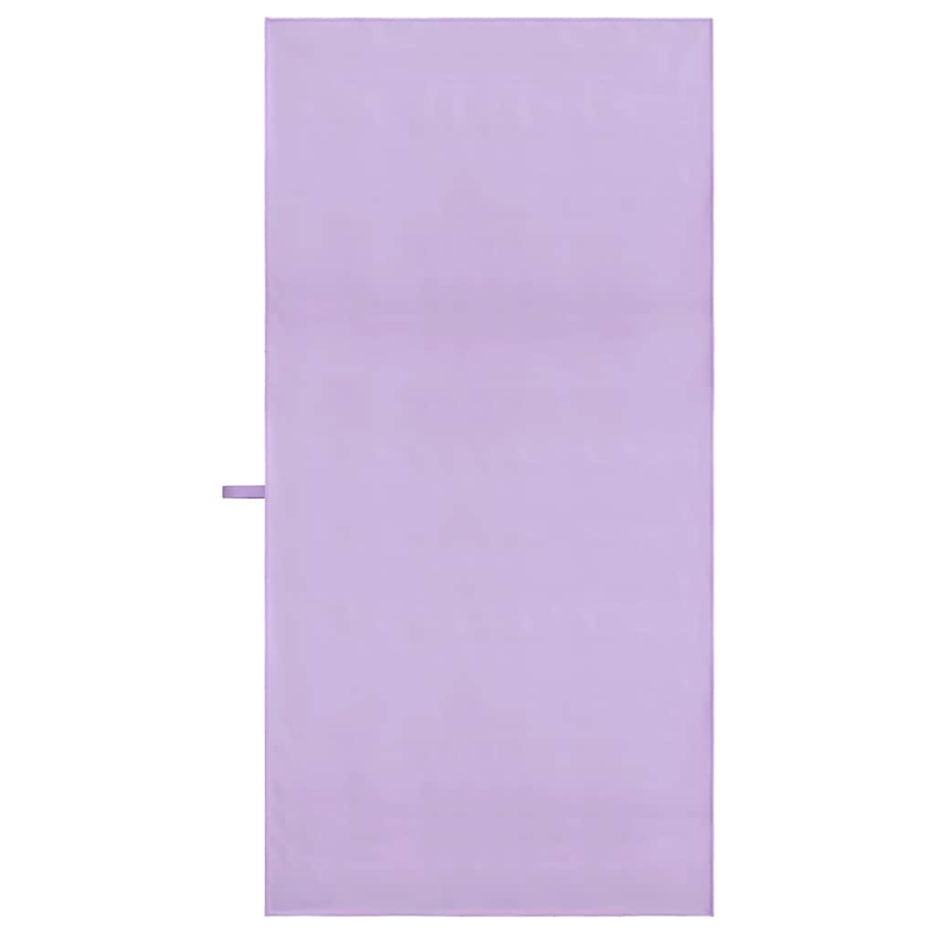Sports Towels 2 pcs Purple 140 x 70 cm
