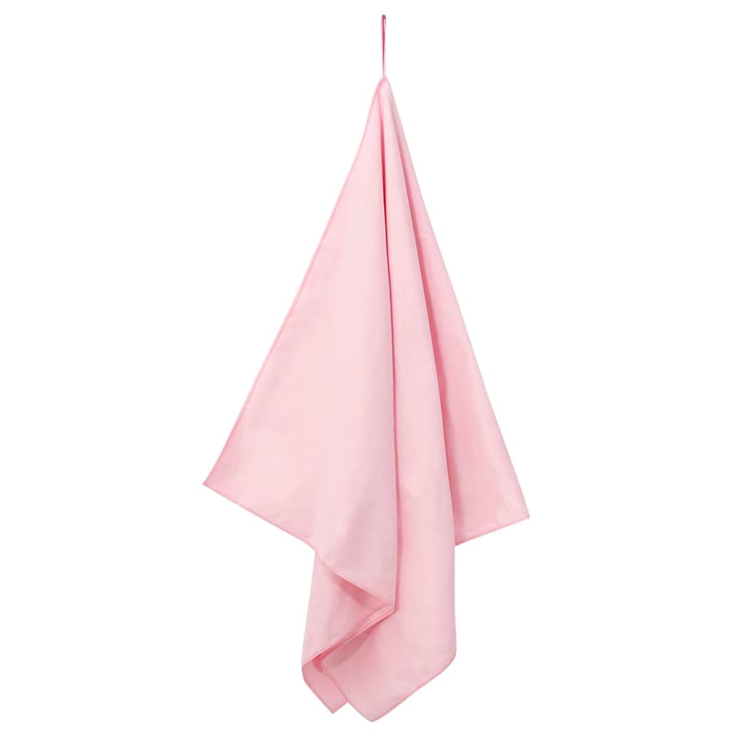 Sports Towels 2 pcs Pink 140 x 70 cm Polyester and polyamide