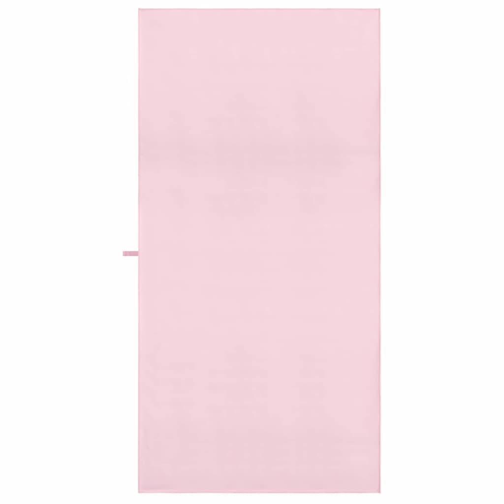 Sports Towels 2 pcs Pink 180 x 90 cm Polyester and polyamide