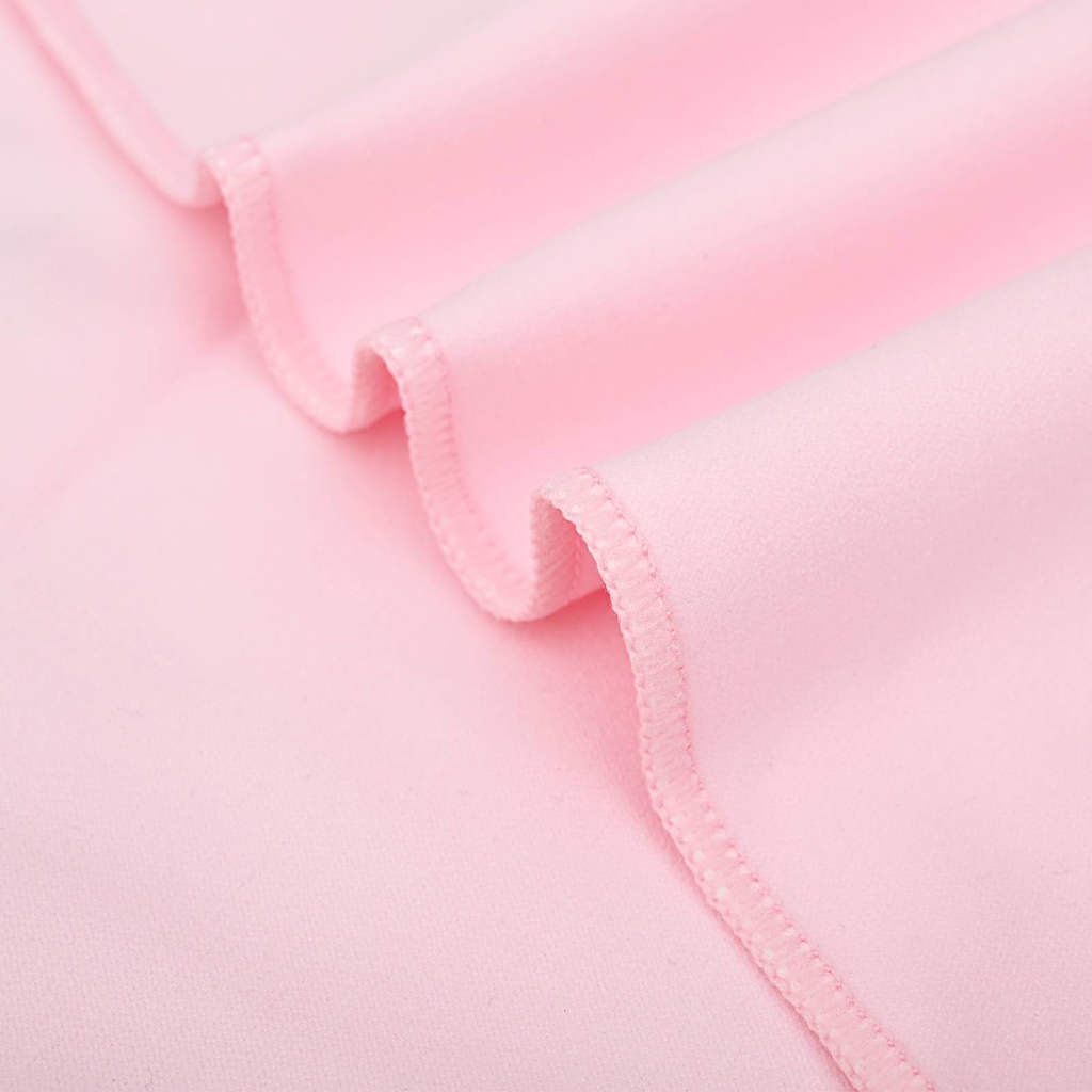 Sports Towels 2 pcs Pink 200 x 100 cm Polyester and polyamide