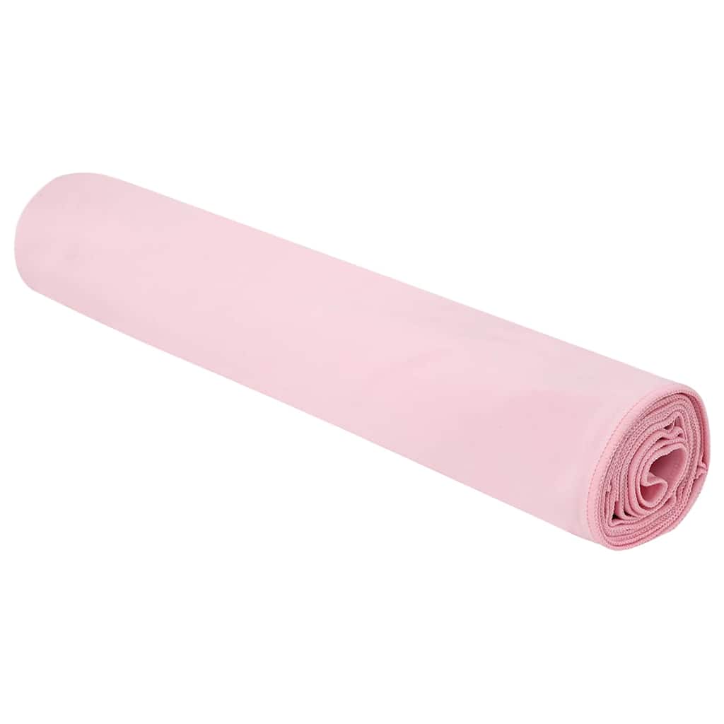 Sports Towels 2 pcs Pink 200 x 100 cm Polyester and polyamide