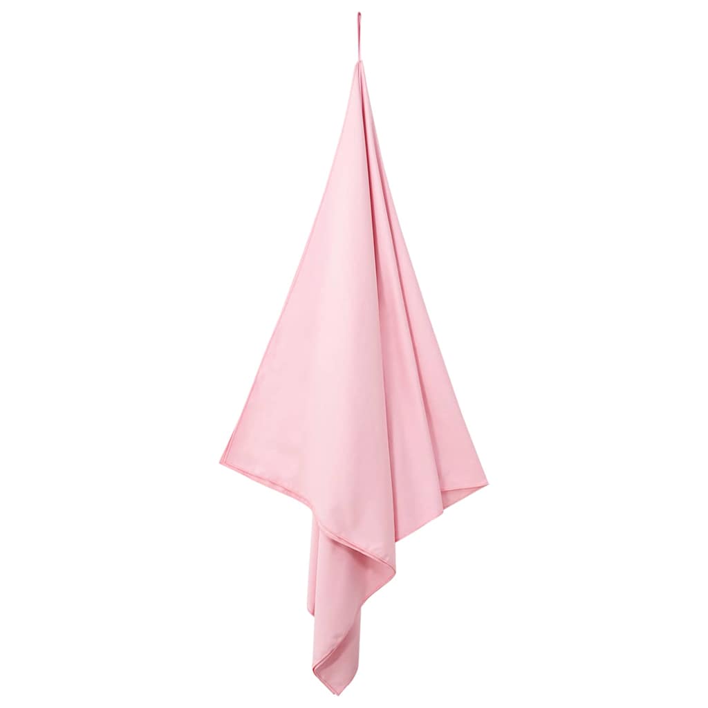 Sports Towels 2 pcs Pink 200 x 100 cm Polyester and polyamide