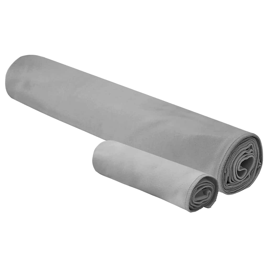 Sports Towel Set Other Dark grey Fabric