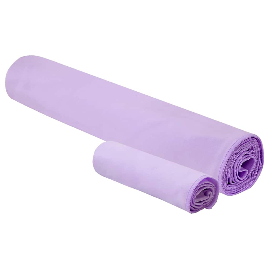 Sports Towel Set Other Purple Fabric