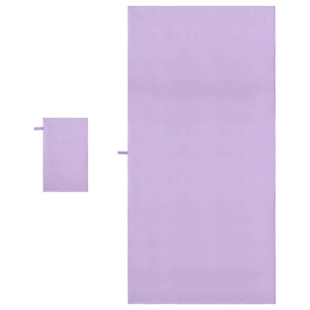 Sports Towel Set Other Purple Fabric