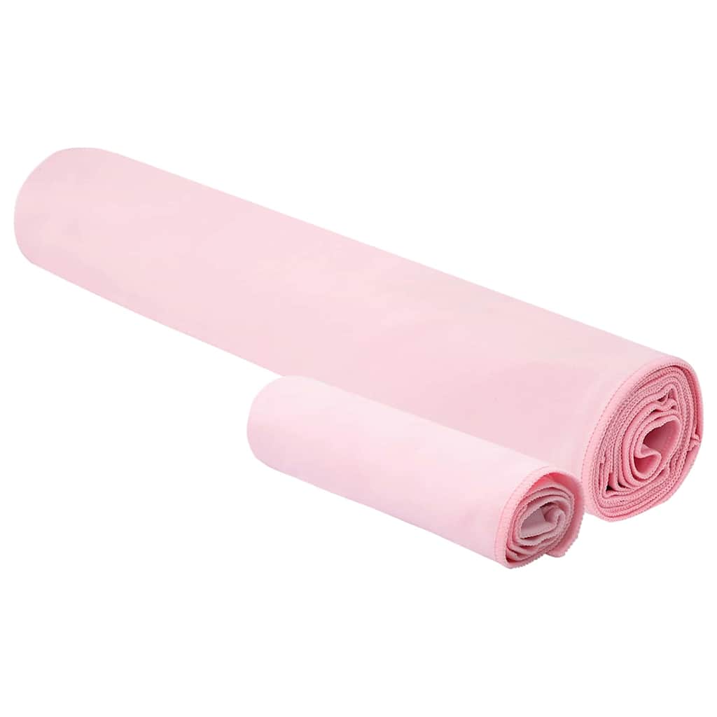 Sports Towel Set Other Pink Fabric