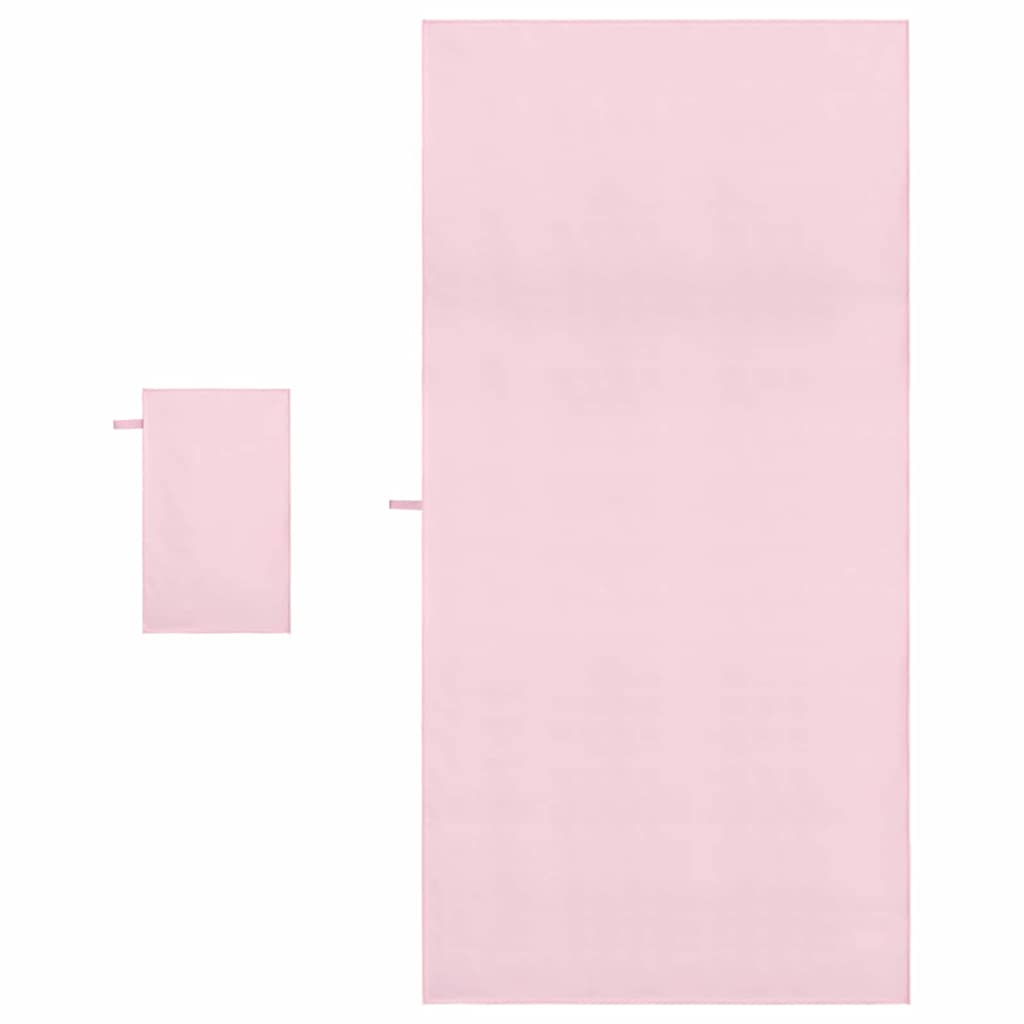 Sports Towel Set Other Pink Fabric