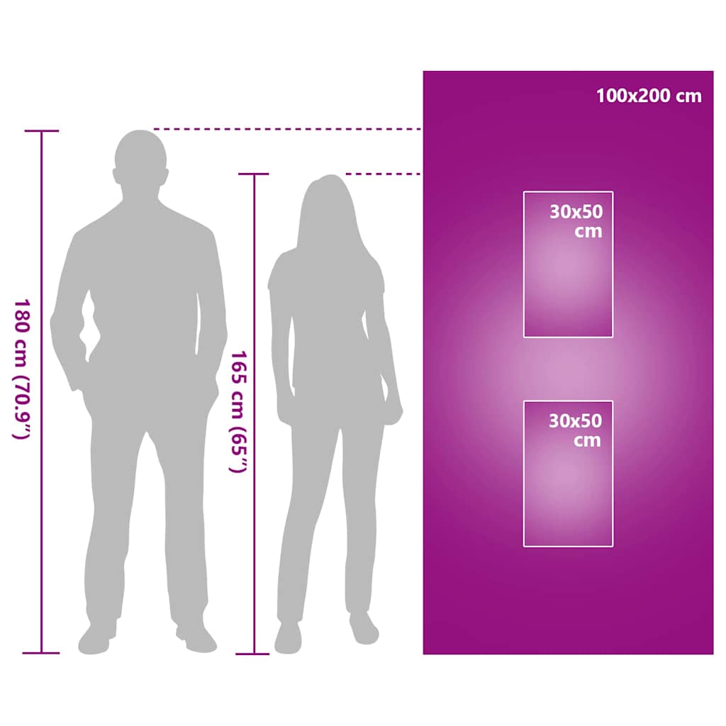 Sports Towel Set 3 pcs Pink Polyester and Polyamide