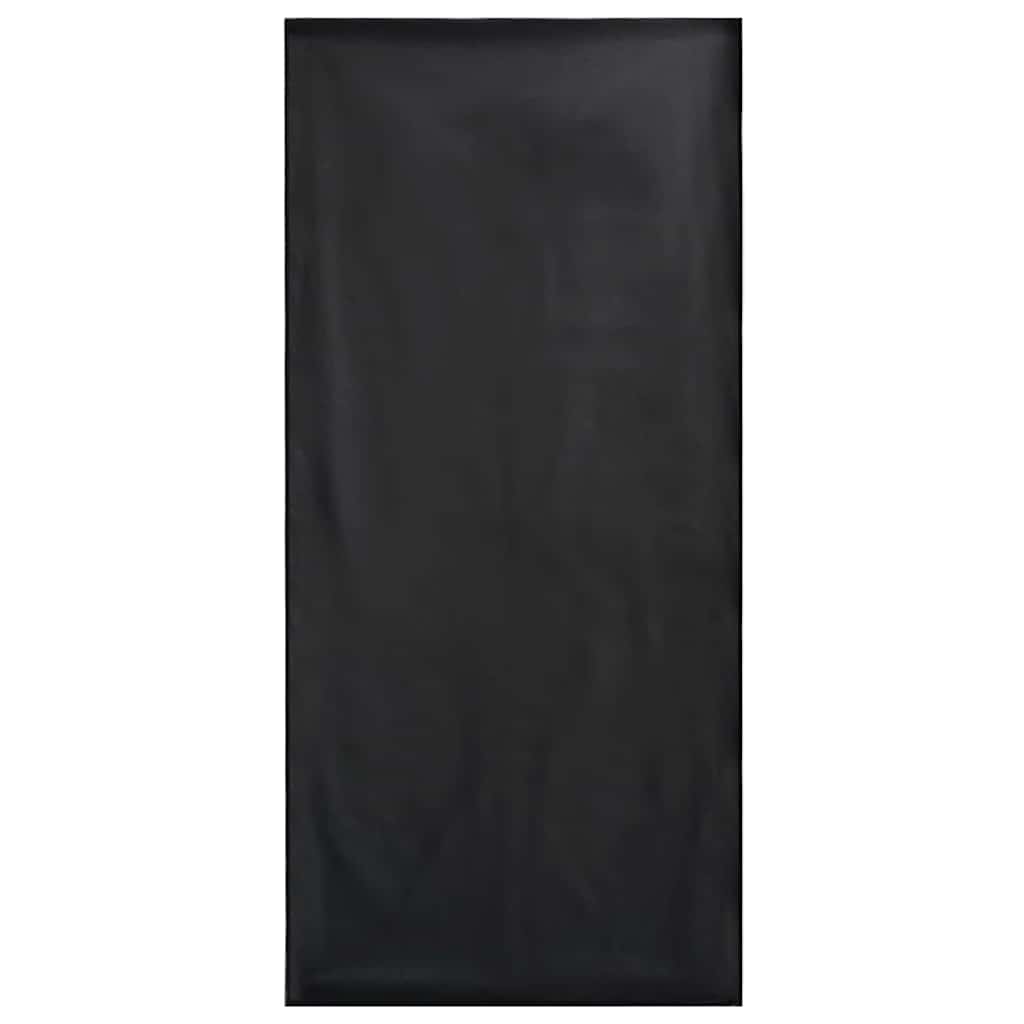 Outdoor Chair Towels 2 pcs Black 130 x 60 cm