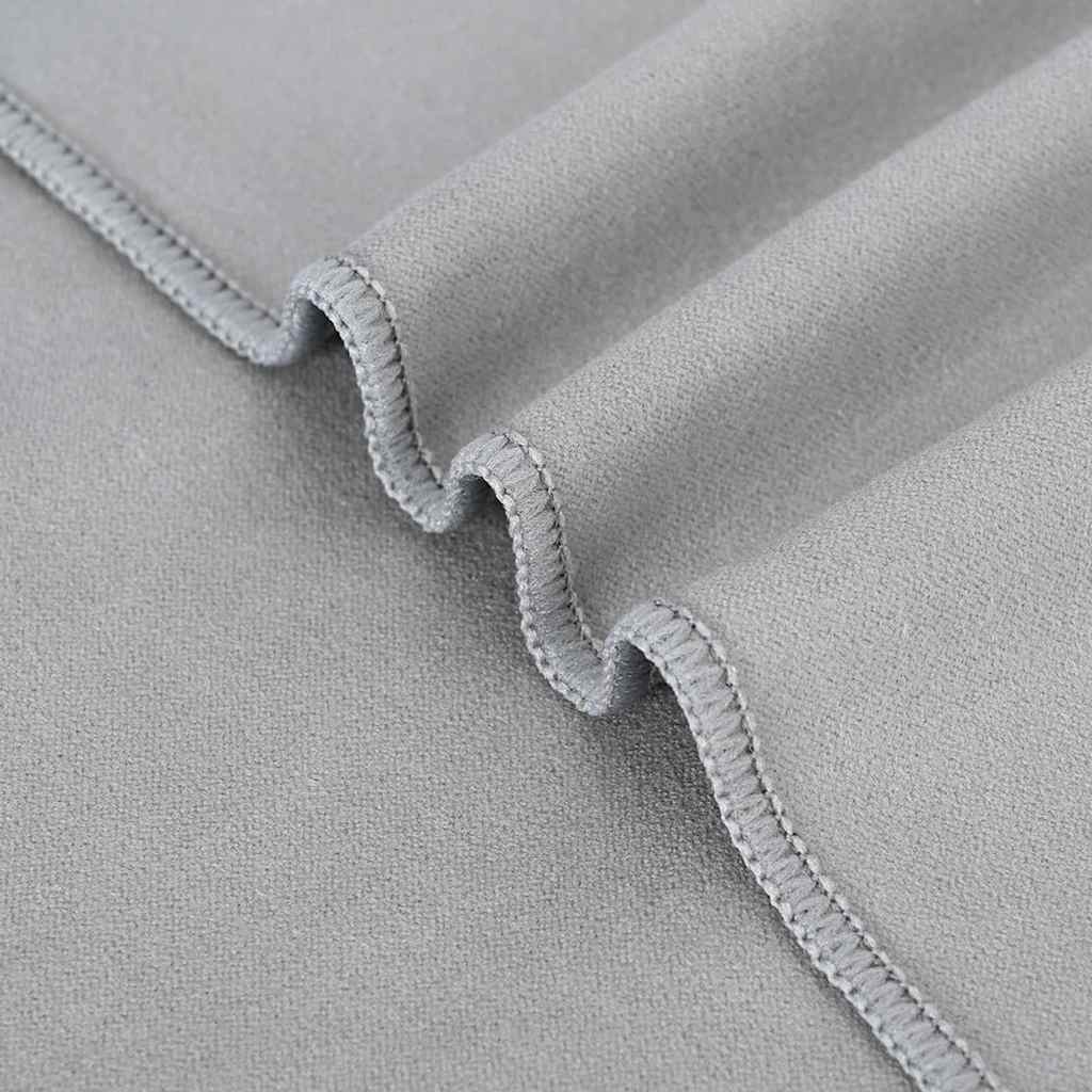 Outdoor Chair Towels 2 pcs Dark grey 130 x 60 cm
