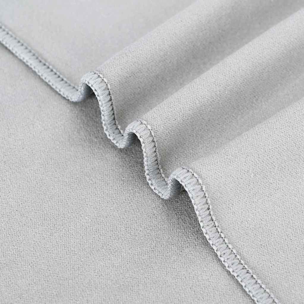 Outdoor Chair Towels 2 pcs Grey 130 x 60 cm