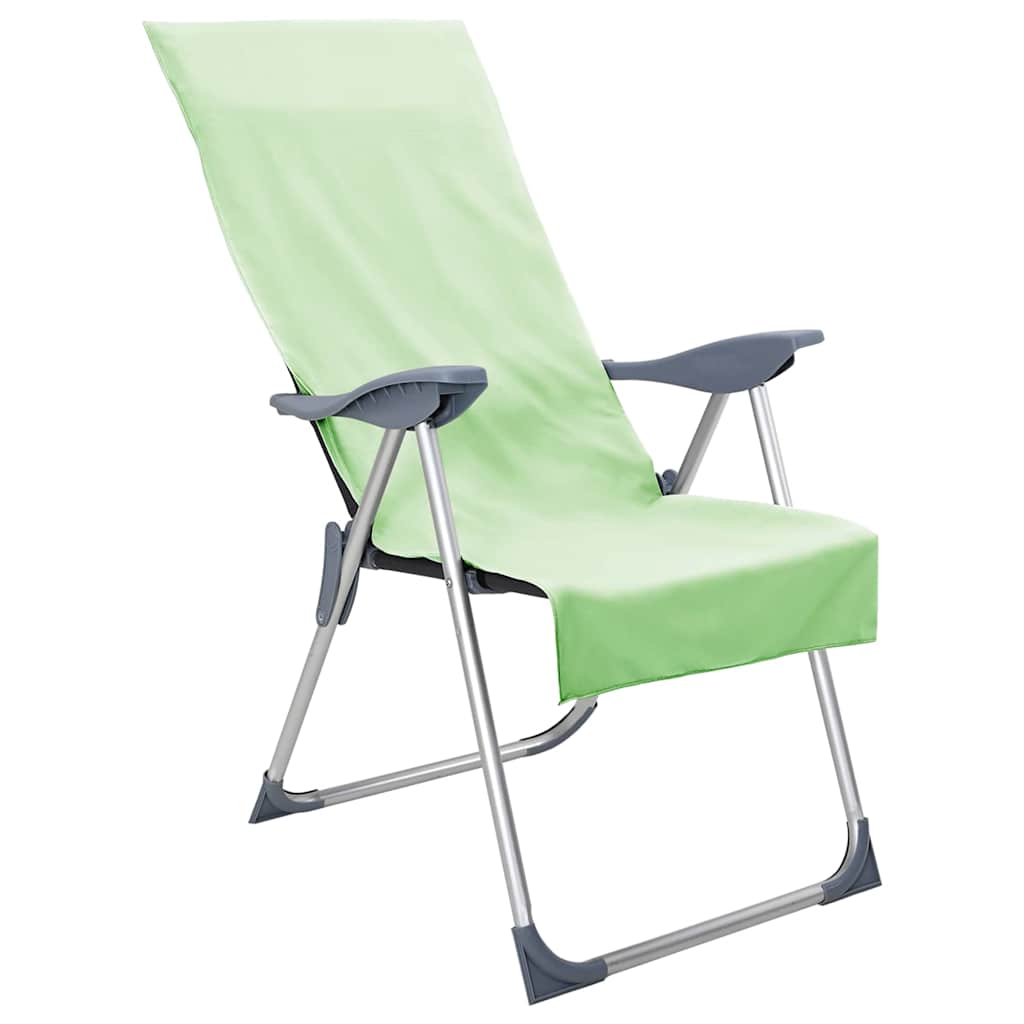 Outdoor Chair Towels 2 pcs Blue 130 x 60 cm