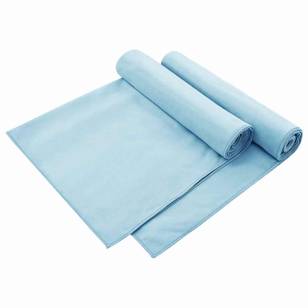 Outdoor Chair Towels 2 pcs Green 130 x 60 cm