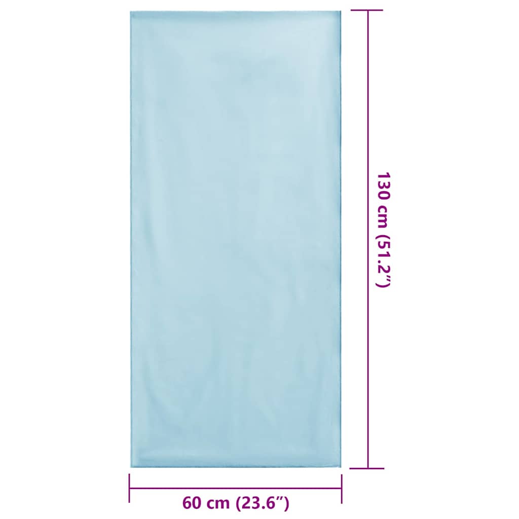 Outdoor Chair Towels 2 pcs Green 130 x 60 cm