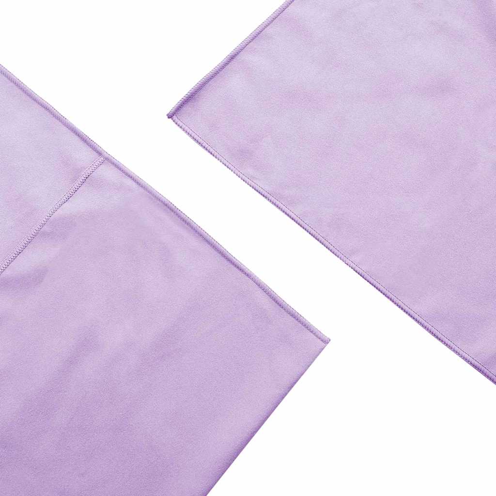 Outdoor Chair Towels 2 pcs Purple 130 x 60 cm