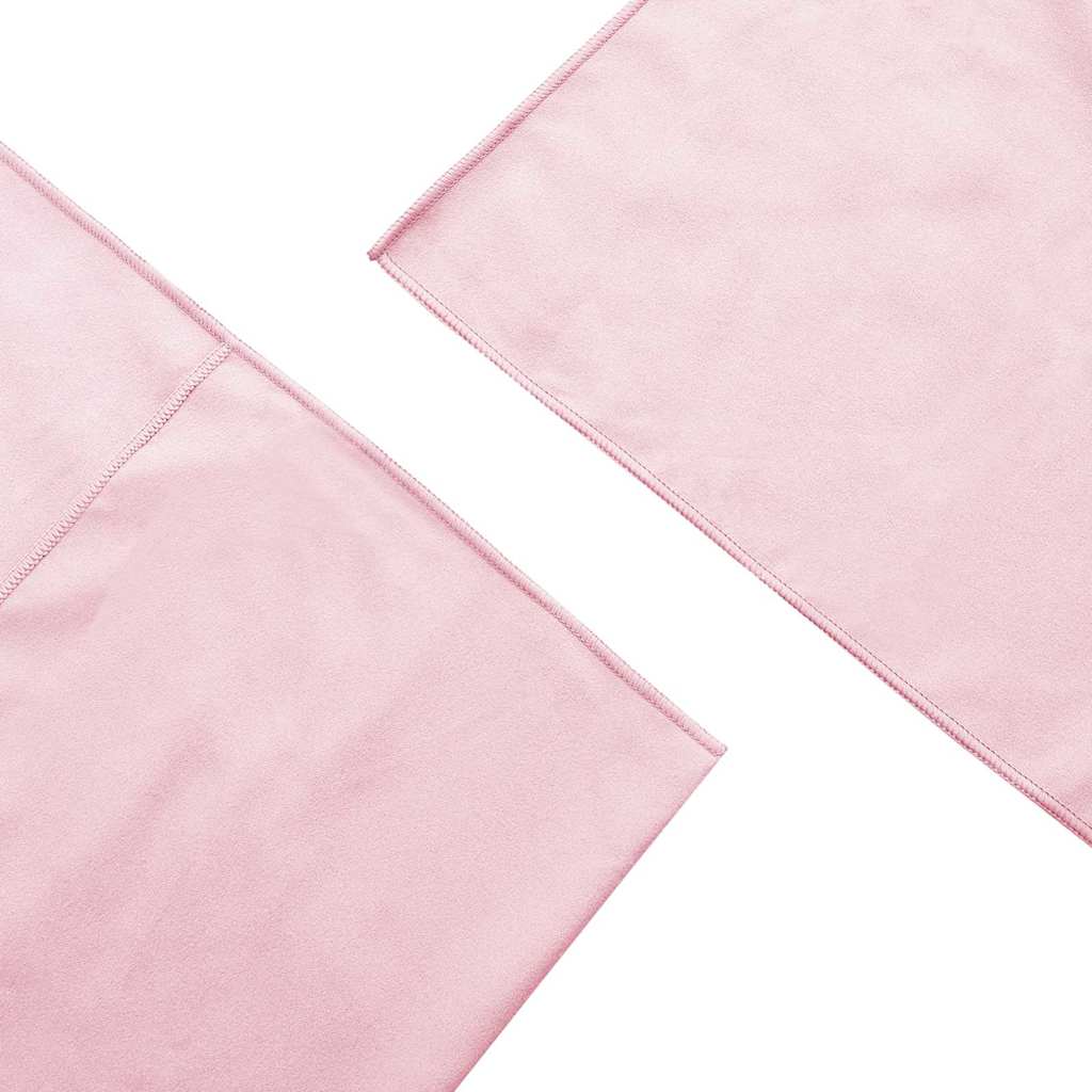 Outdoor Chair Towels 2 pcs Pink 130 x 60 cm