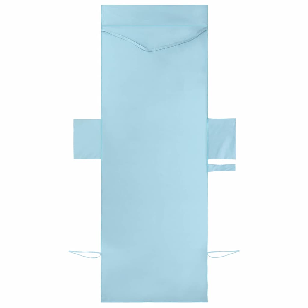 Sunlounger Towels 2 pcs Blue 210 x 75 cm