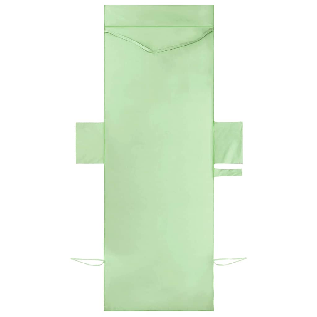 Sunlounger Towels 2 pcs Green 210 x 75 cm