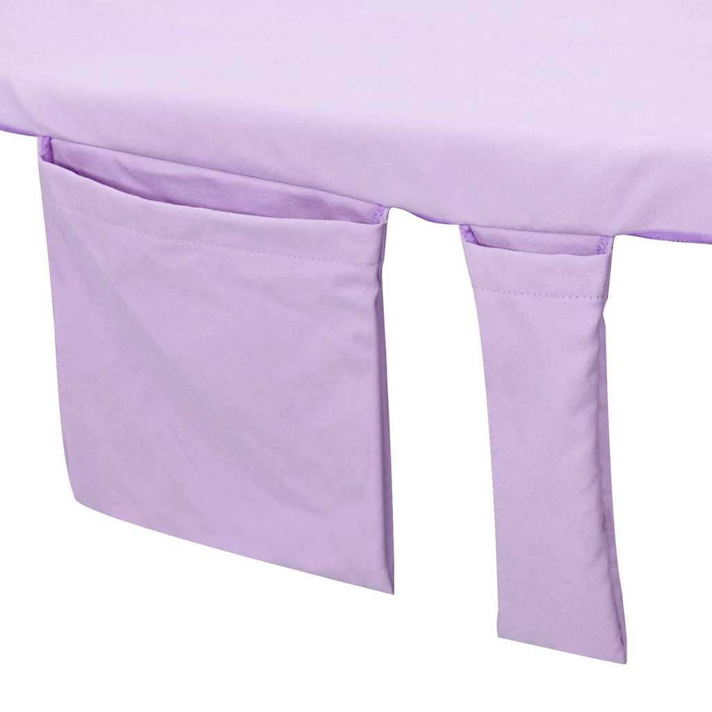 Sunlounger Towels 2 pcs Purple 210 x 75 cm