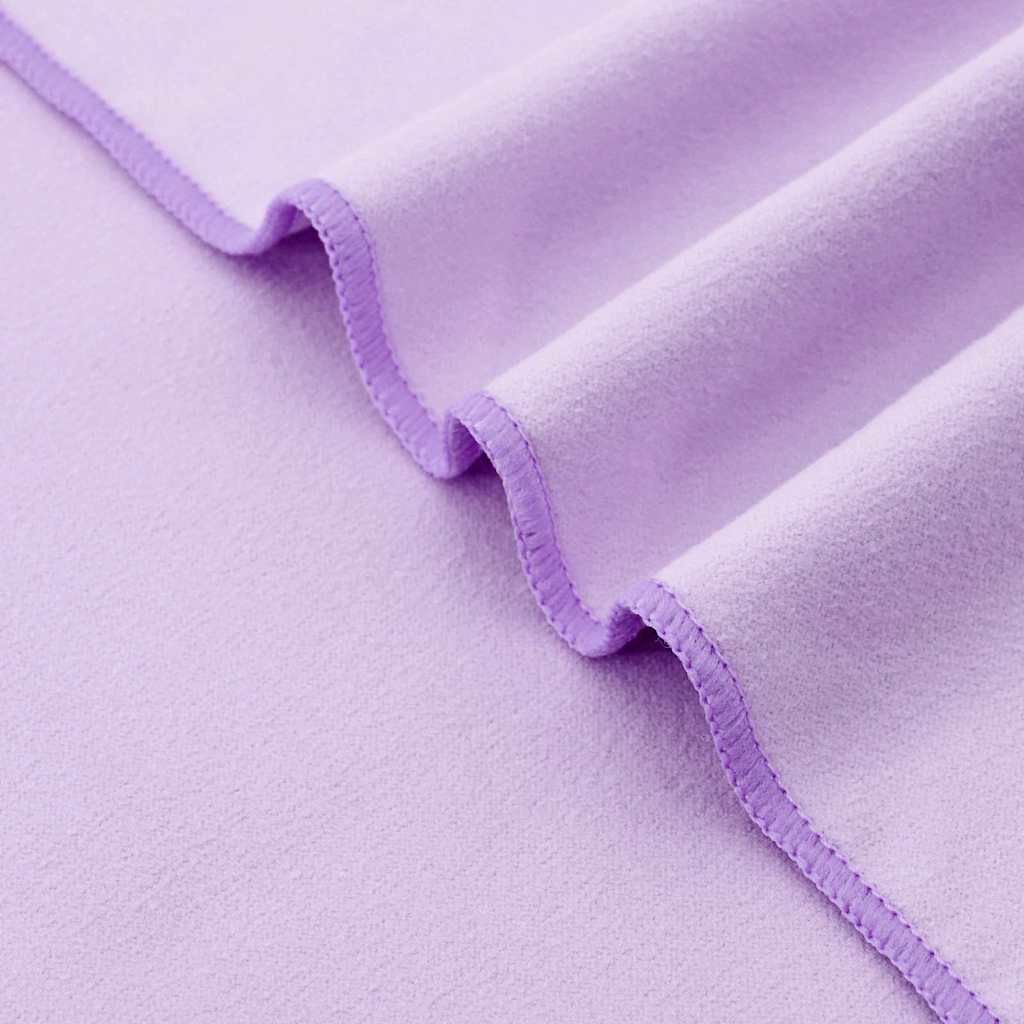 Sunlounger Towels 2 pcs Purple 210 x 75 cm