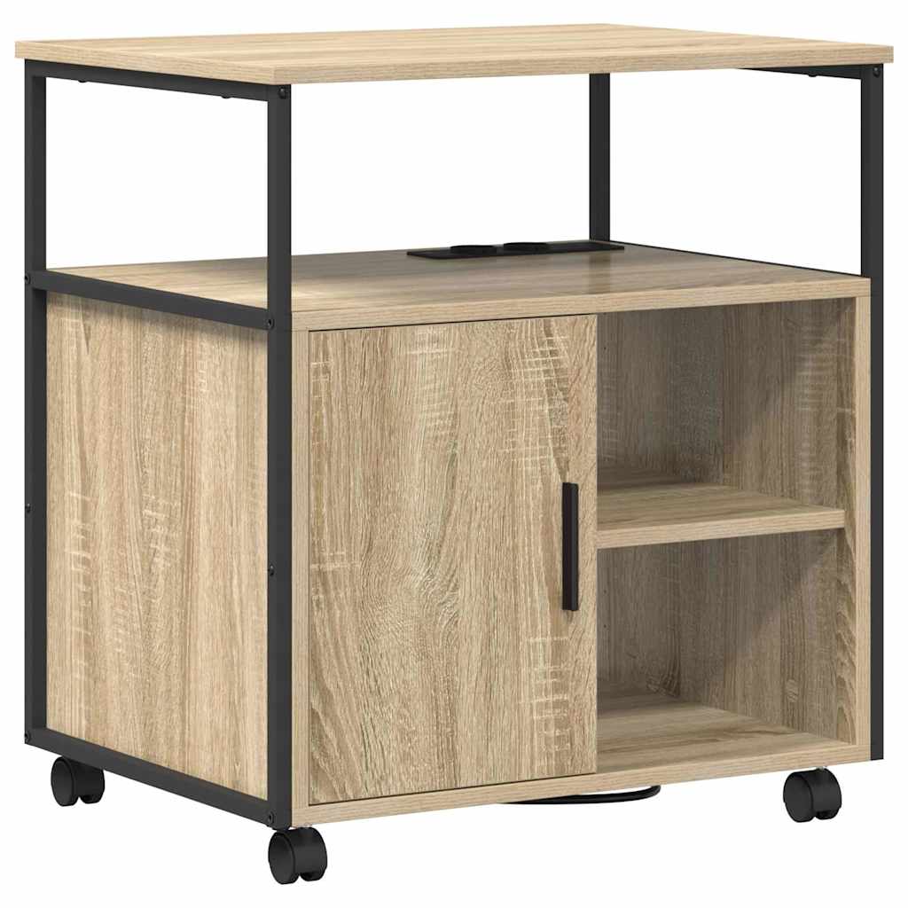 Office Cabinet Sonoma oak 61 x 46 x 67 cm Engineered wood