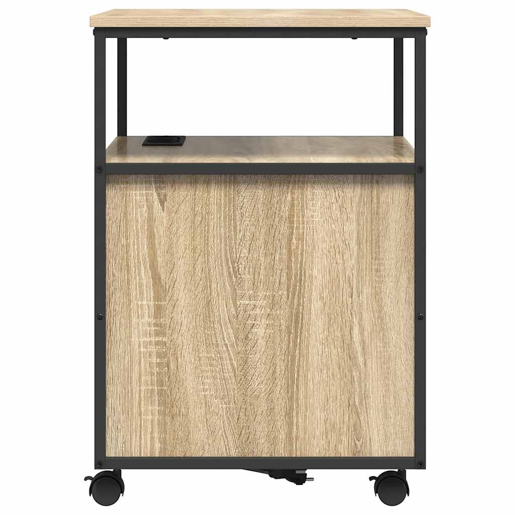 Office Cabinet Sonoma oak 61 x 46 x 67 cm Engineered wood