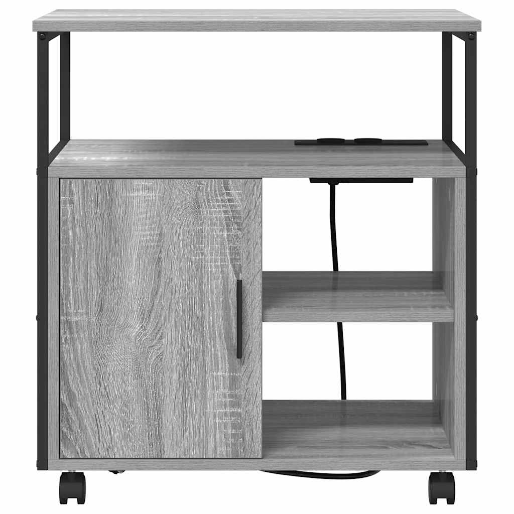 Office Cabinet Grey sonoma 61 x 46 x 67 cm Engineered wood