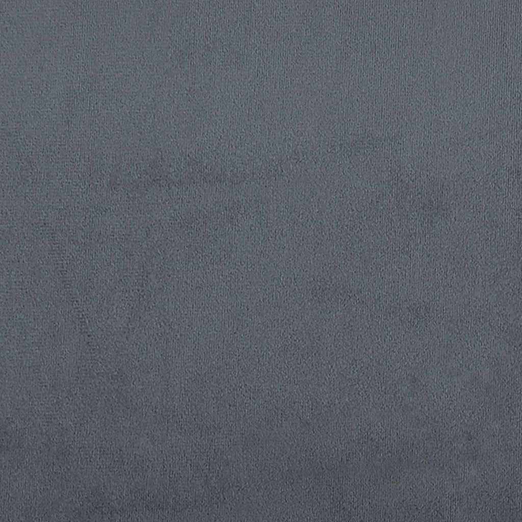 Chesterfield Sofa Chair Dark grey 71 x 74.5 x 70.5 cm Velvet