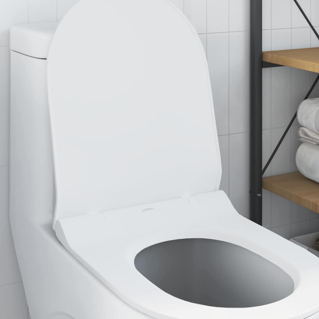 Toilet suitable for Seat White 50 x 36 x 5 cm Polypropylene