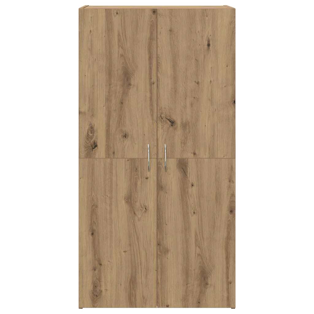 Office Cabinet Artisan oak 60 x 32 x 115 cm Engineered wood