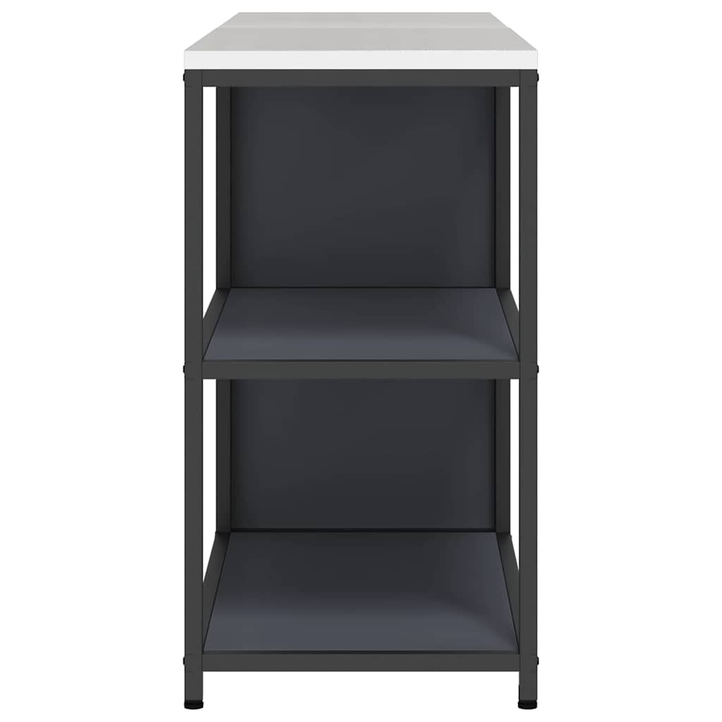 Kitchen Storage Set with Door 2 pcs Anthracite 180 x 50 x 92 cm