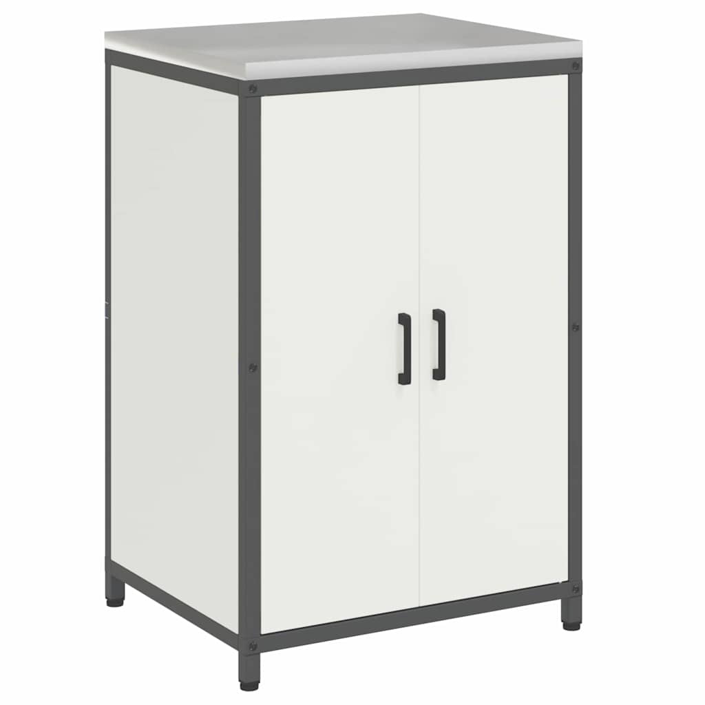 Kitchen Storage Set with Shelf 3 pcs White 180 x 50 x 92 cm
