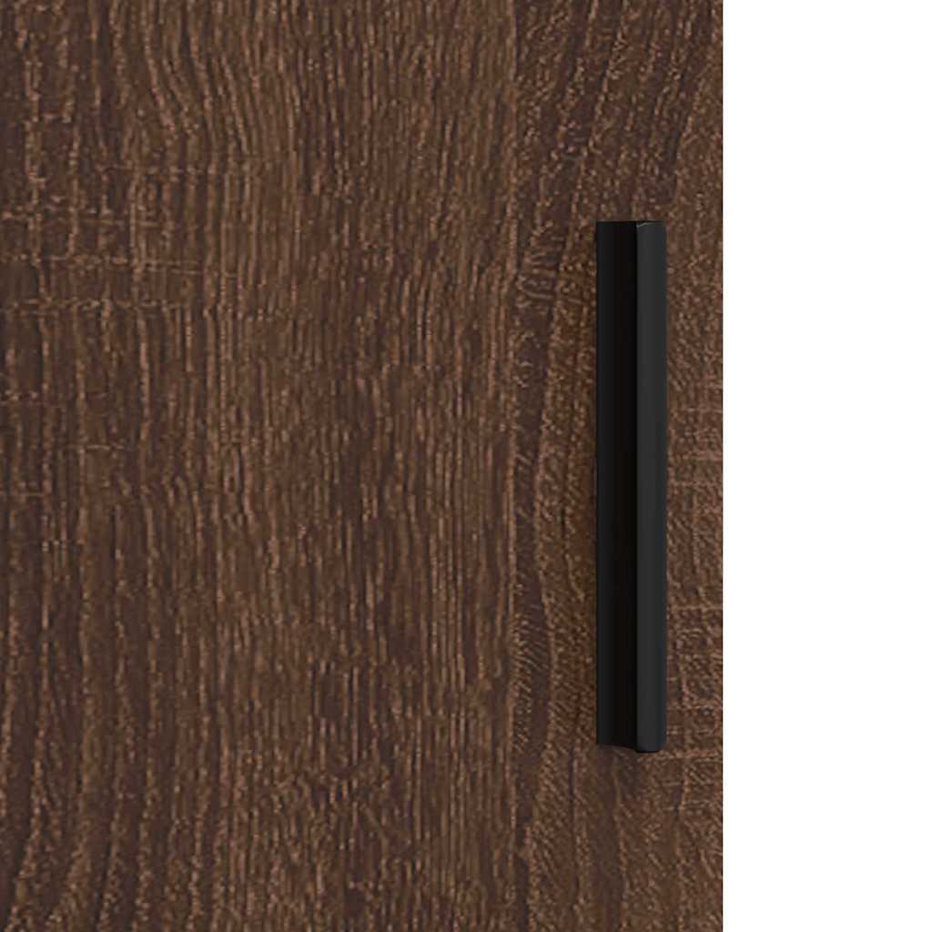 Bathroom Furniture Set 3 pcs Brown oak 61 x 35 x 64 cm