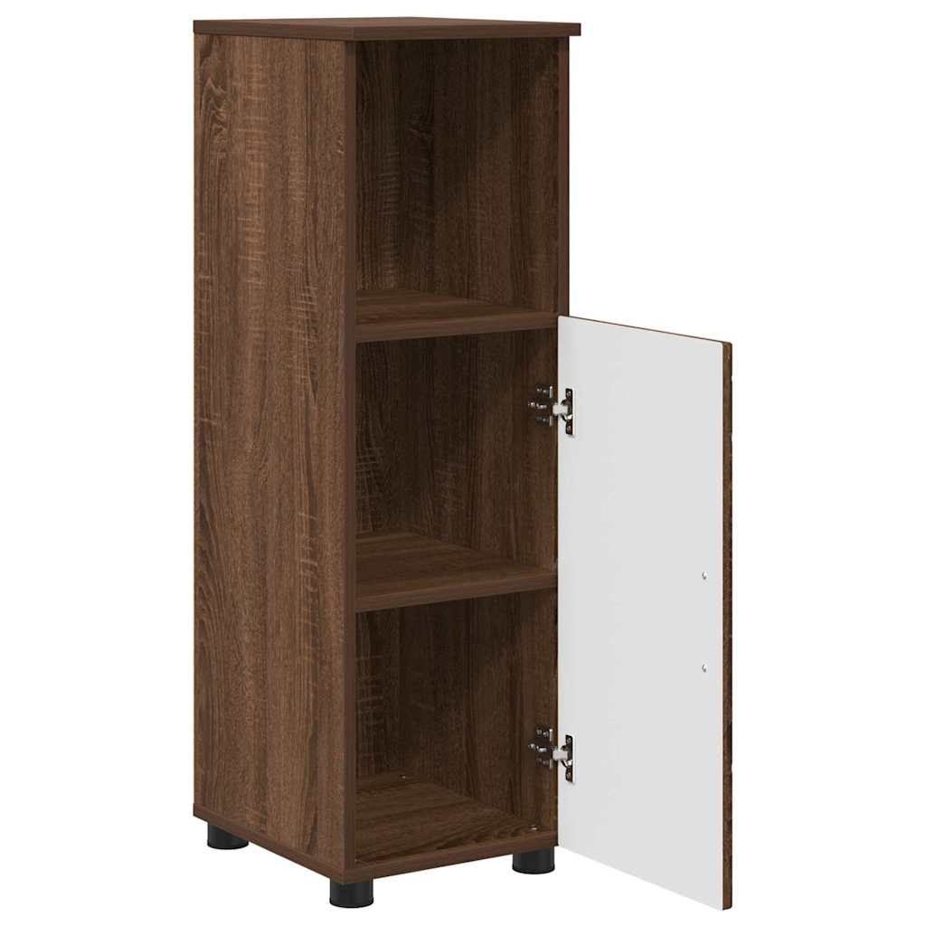 Bathroom Furniture Set 3 pcs Brown oak 61 x 35 x 64 cm