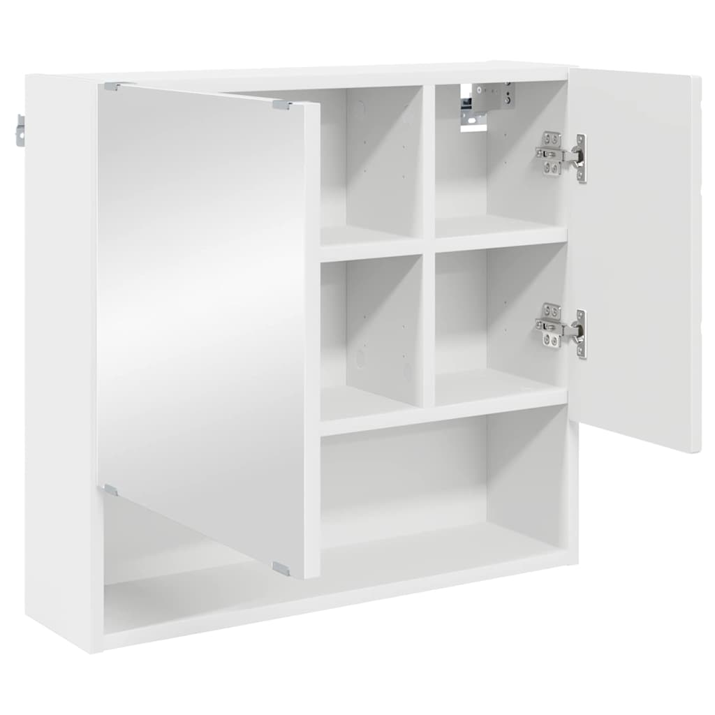 Bathroom Furniture Set with Drawer 3 pcs White 61 x 35 x 64 cm