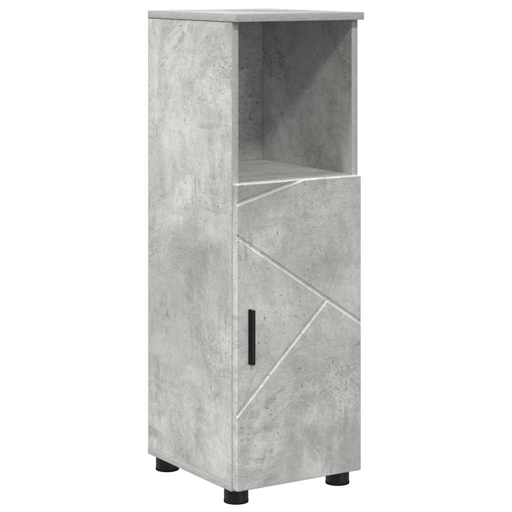 Bathroom Furniture Set 4 pcs Concrete grey 61 x 35 x 64 cm