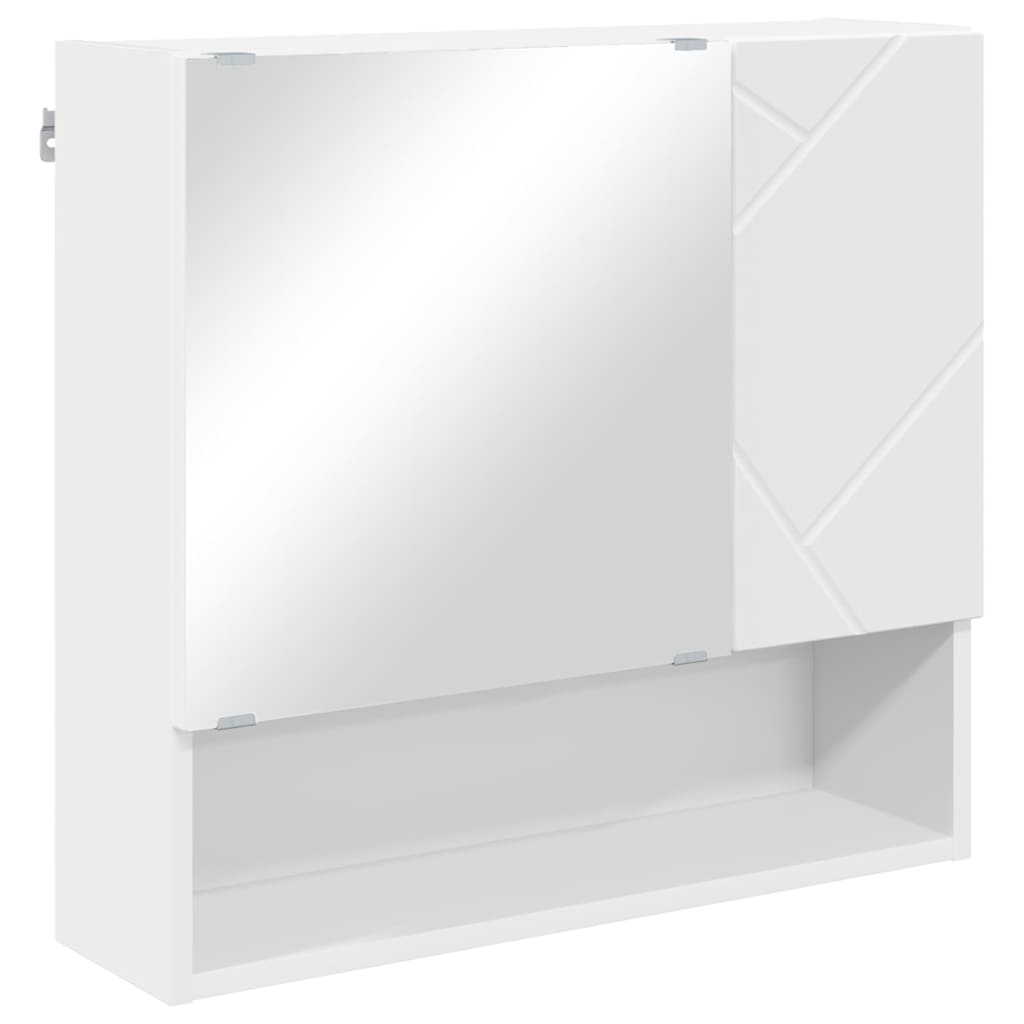 Bathroom Furniture Set Wall-mounted 5 pcs White 61 x 35 x 64 cm
