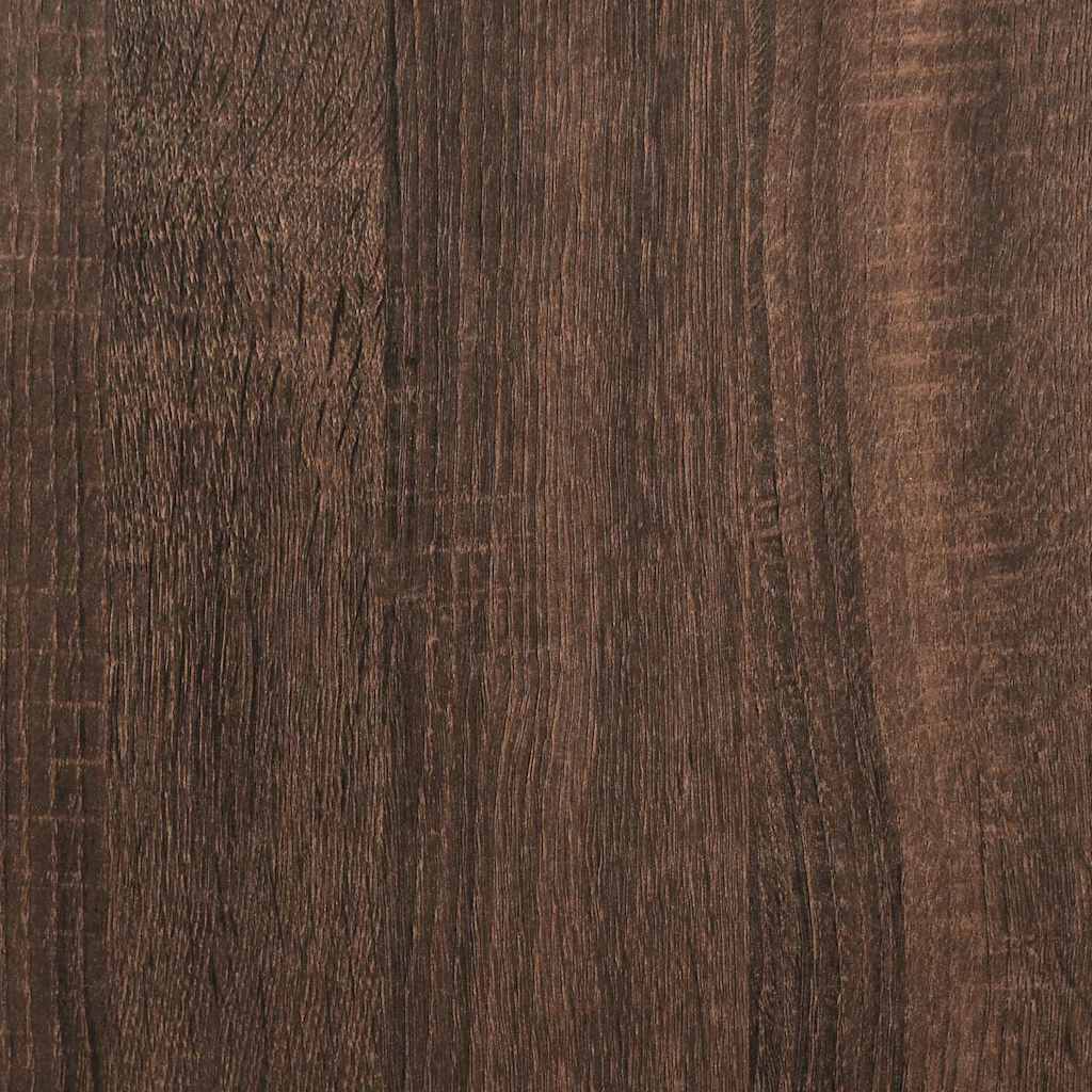 Bathroom Furniture Set 2 pcs Brown oak 76.5 x 35 x 64 cm