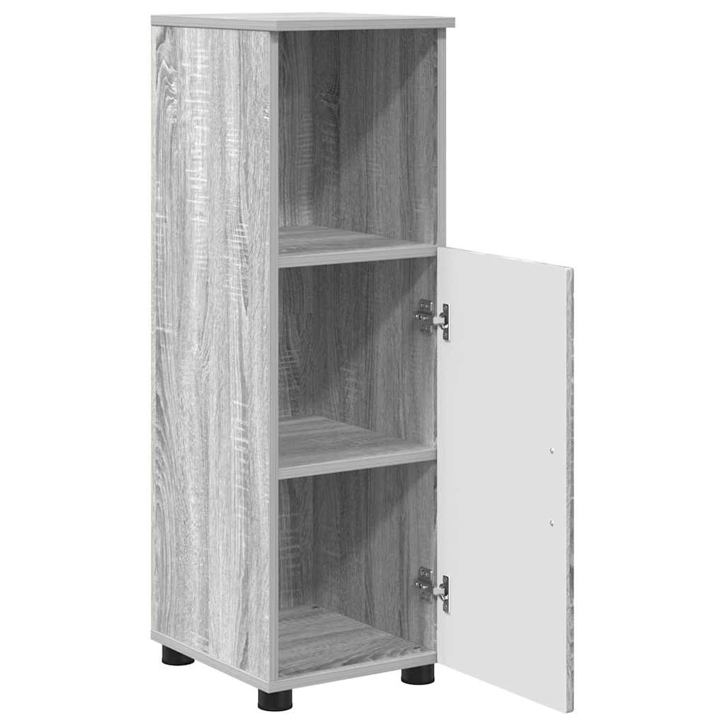 Bathroom Furniture Set 3 pcs Grey sonoma 76.5 x 35 x 64 cm