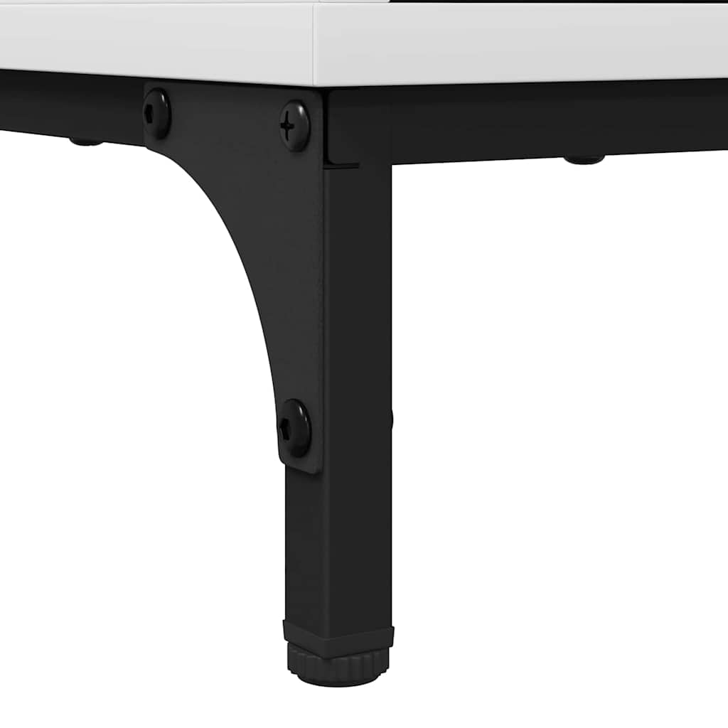 Bathroom Furniture Set with Shelf 2 pcs White 39.5 x 36 x 88 cm
